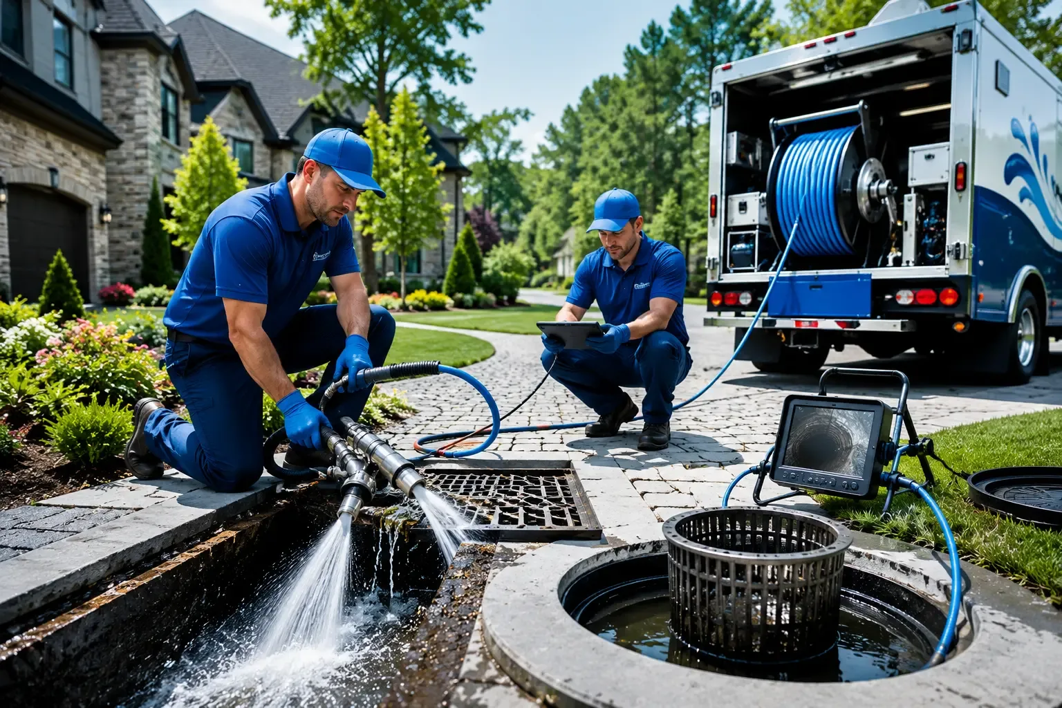 Local outdoor drain cleaning professionals in South Pekin, IL
