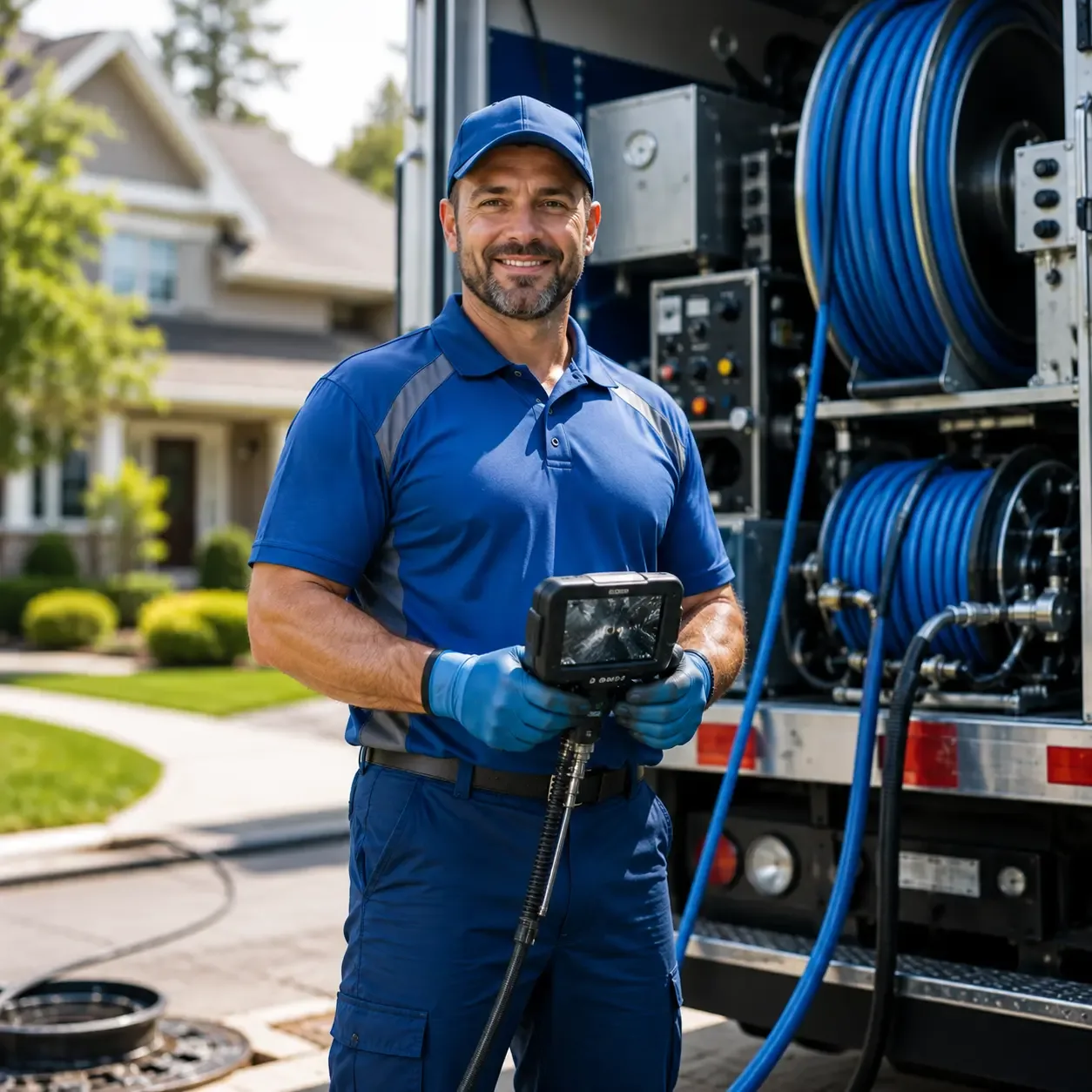 Local outdoor drain cleaning specialists in South Pekin, IL